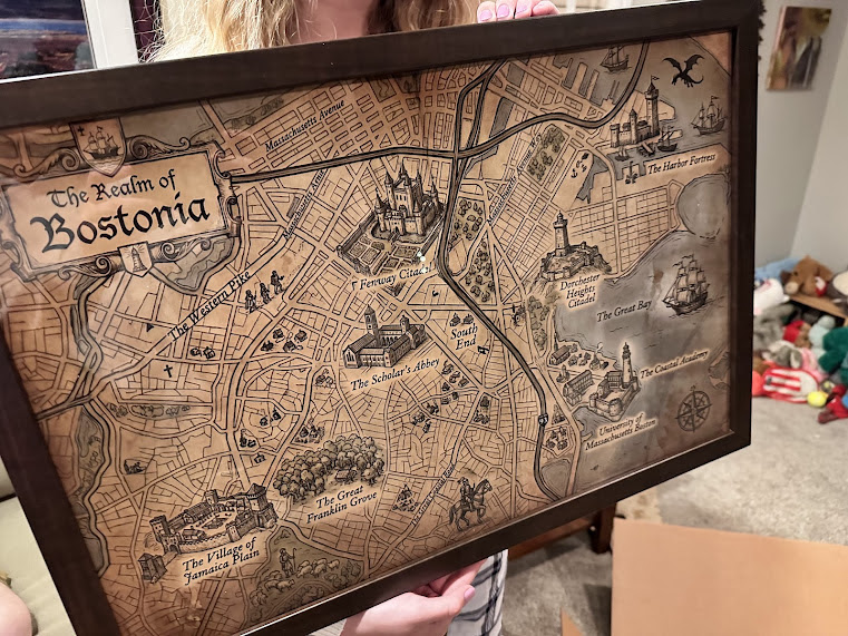 Customer map photo