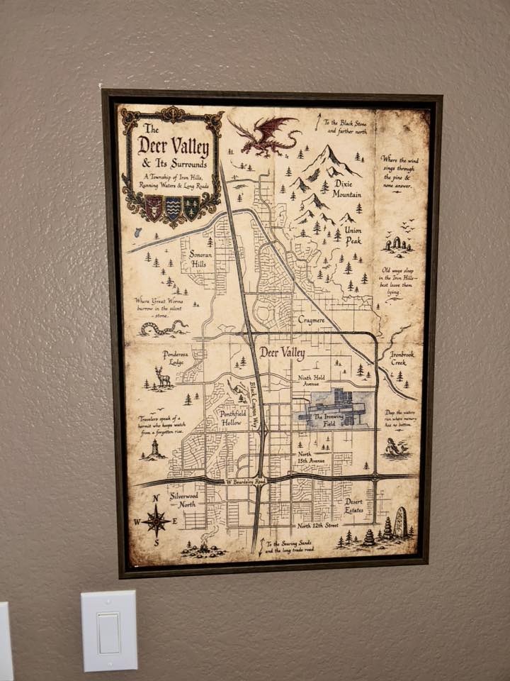 Customer map photo